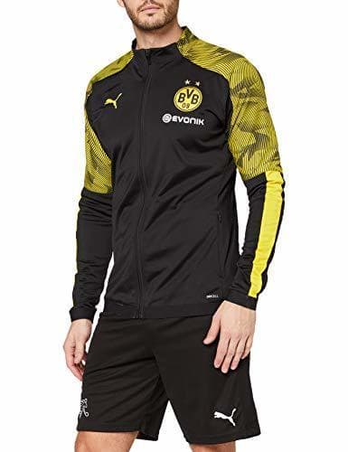 Fitness PUMA BVB Poly Jacket with Evonik Logo Chaqueta De Entrenamiento