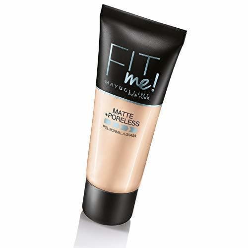 Product Maybelline New York - Fit Me Matte Base de Maquillaje, Tono