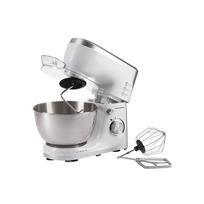 Producto Ultratec 331400000688 Robot de Cocina con Recipiente para Mezclar de Acero Inoxidable