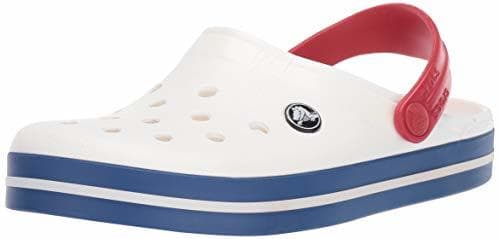 Product Crocs Crocband U, Zuecos Unisex Adulto, Blanco