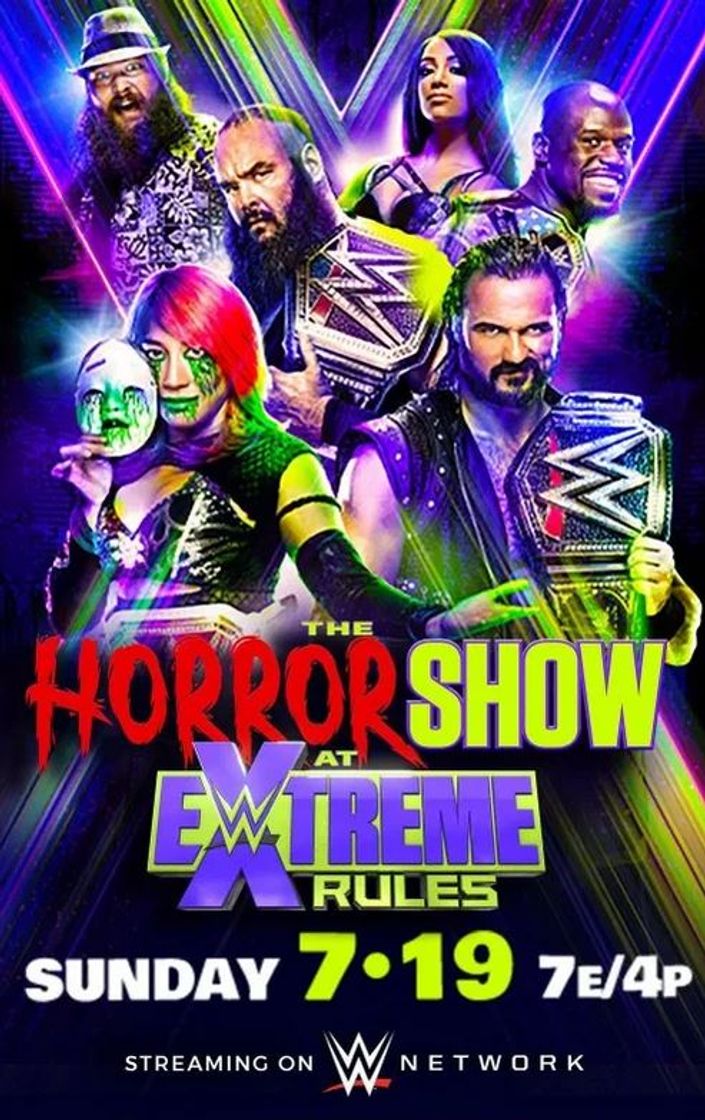 Película WWE Extreme Rules 2020