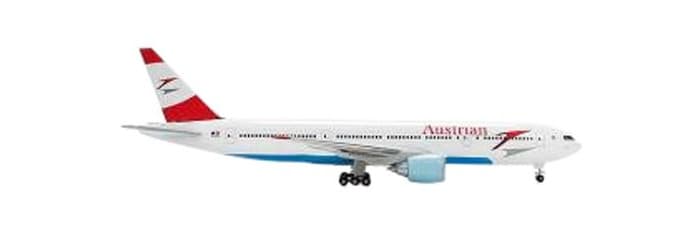 Producto 1/500 Herpa Austrian Airlines Boeing 777 - 200 506786 - 001