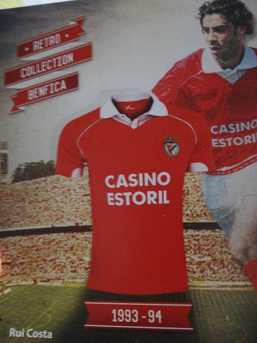 Moda Camisola Rui Costa Benfica (1993-94) 