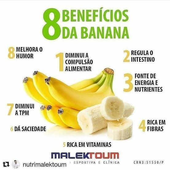 Moda Benefícios da banana🍌