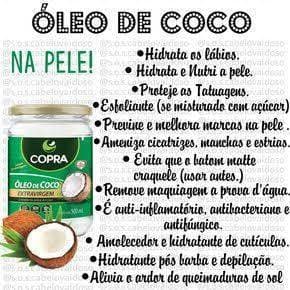 Moda Óleo de Coco beneficios