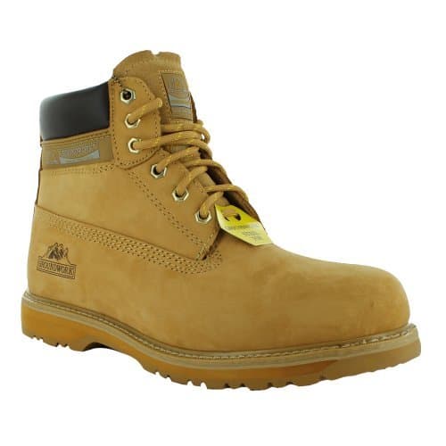 Moda Botas de seguridad para hombre Groundwork SK21