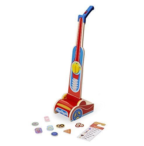 Lugar Melissa & Doug- Vacuum Cleaner Juguete Aspiradora, Multicolor