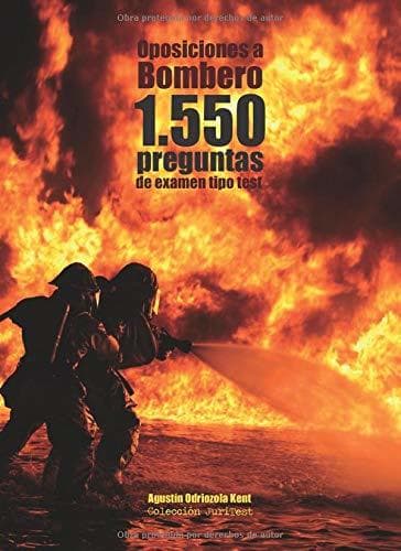 Book Oposiciones a Bombero. 1.550 preguntas de examen tipo test