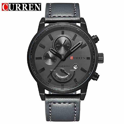 Fashion SWJM Reloj para Hombre Reloj de Pulsera Deportivo analógico de Cuarzo Militar