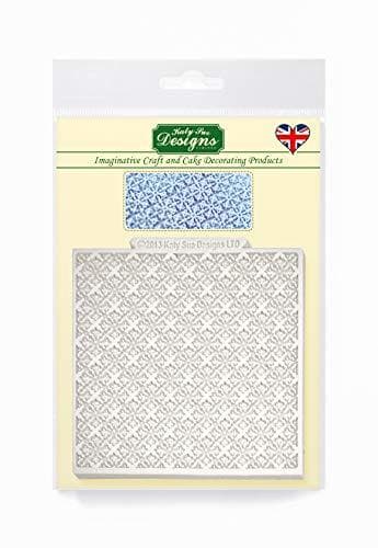 Lugar Flemish 4" x 4" - Silicone Design Mat for Cake Decorating