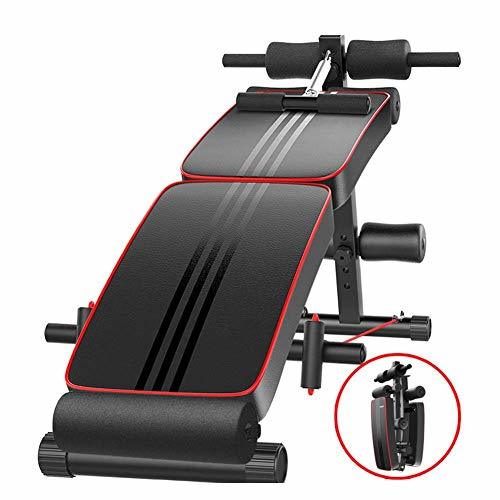 Lugar H.aetn Unisex Adult Sit Up Utility Bench Ajustable Plegable Workout