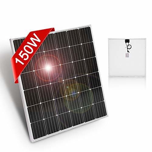 Place Panel Solar 150W Monocristalino 12V Módulo solar para casas jardines caravanas bombas