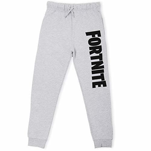 Producto Fortnite Pantalón Niño, Pantalón de Deporte Niño de Felpa Gris Claro o