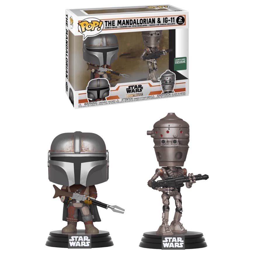 Moda Funko Pop - The Mandalorian & IG-11 2 Pack