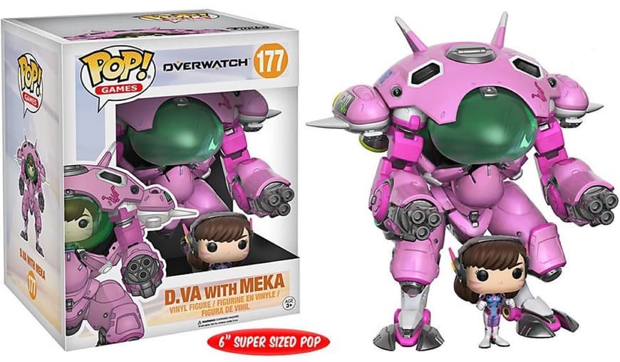 Moda Funko Pop - 177 - D.va with Meka