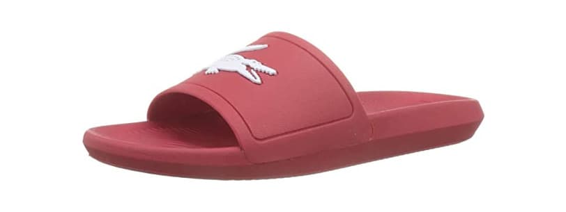 Product Lacoste Croco Slide 319 4 Us Cfa, Sandalias de Punta Descubierta para