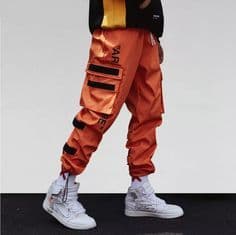 Producto Tasty Life Pantalones De Hip-Hop para Hombres Pantalones Multibolsillos Pantalones Casuales Pantalones