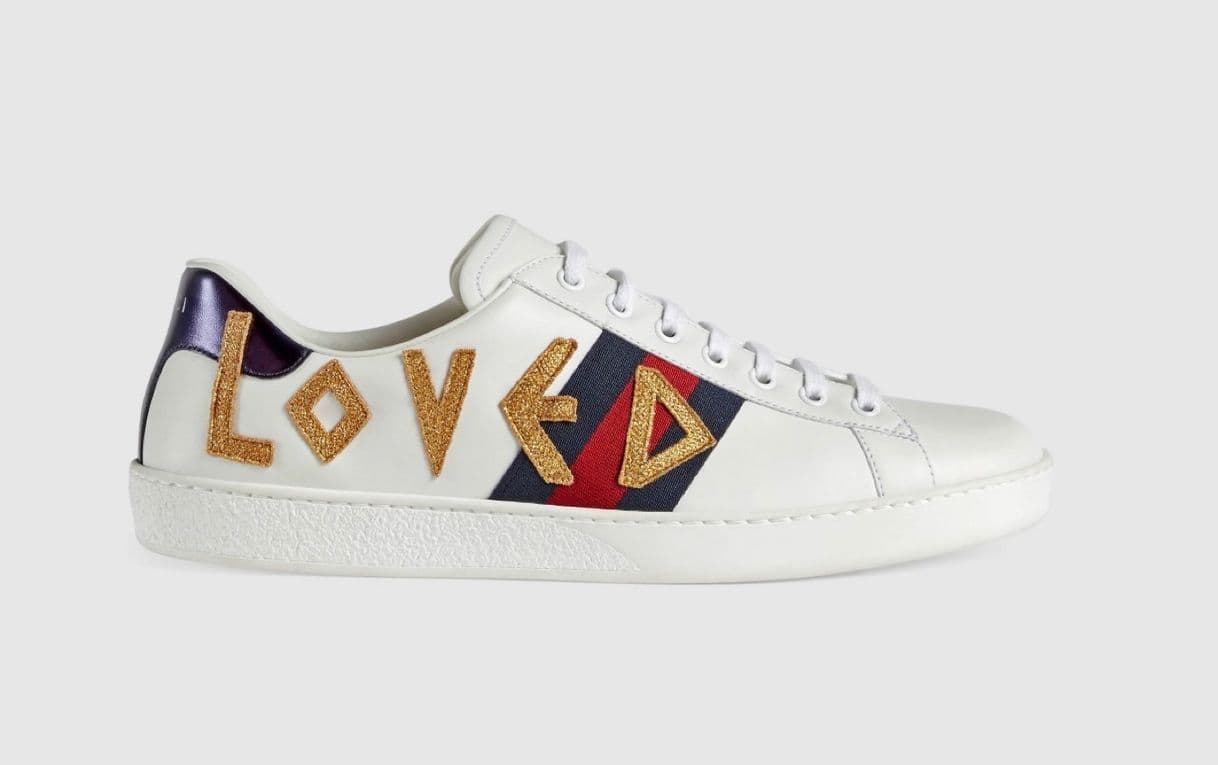 Fashion Gucci Men's Ace embroidered sneaker