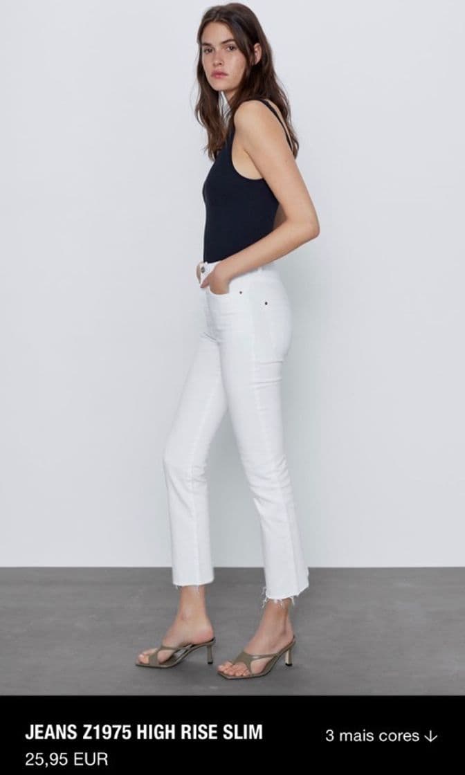 Fashion Jeans Slim Cintura Subida