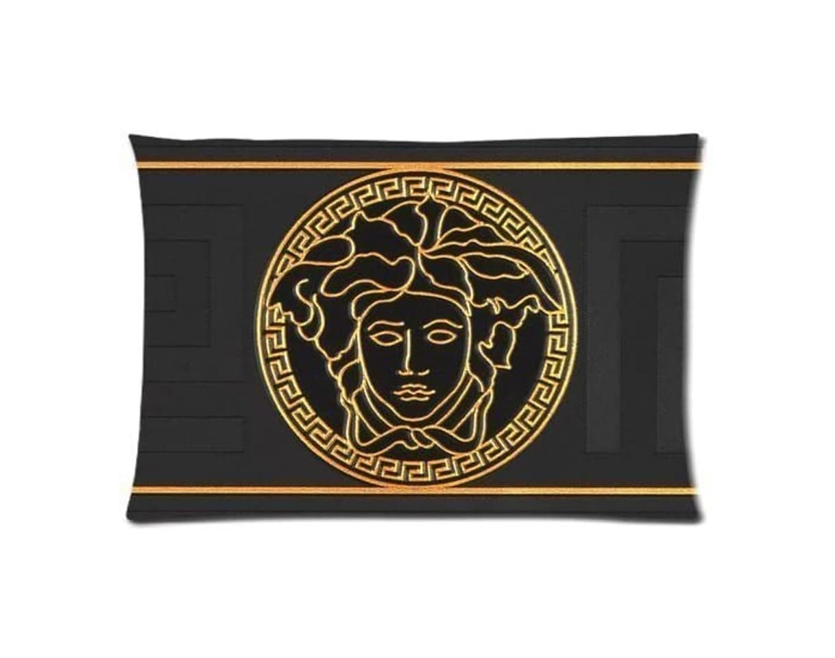 Product at-baby Custom Versace Decoración del hogar personalizado con cremallera fundas de almohada