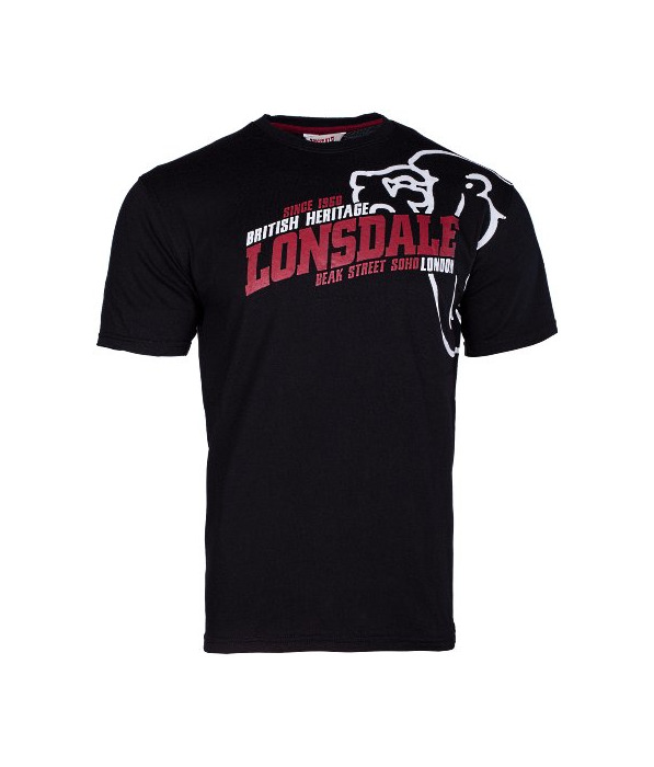 Producto Lonsdale T-Shirt Trägerhemd Walkey Maglia a Maniche Lunghe, Negro