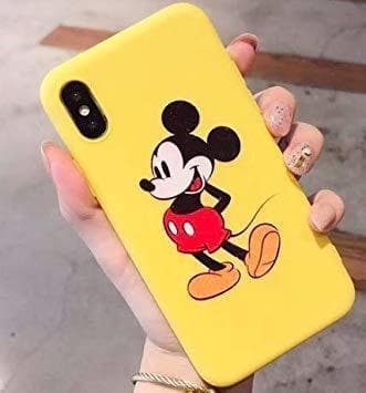 Lugar Art Design Funda para iPhone 7+ Plus/iPhone 8+ Plus Mickey Minnie Mouse