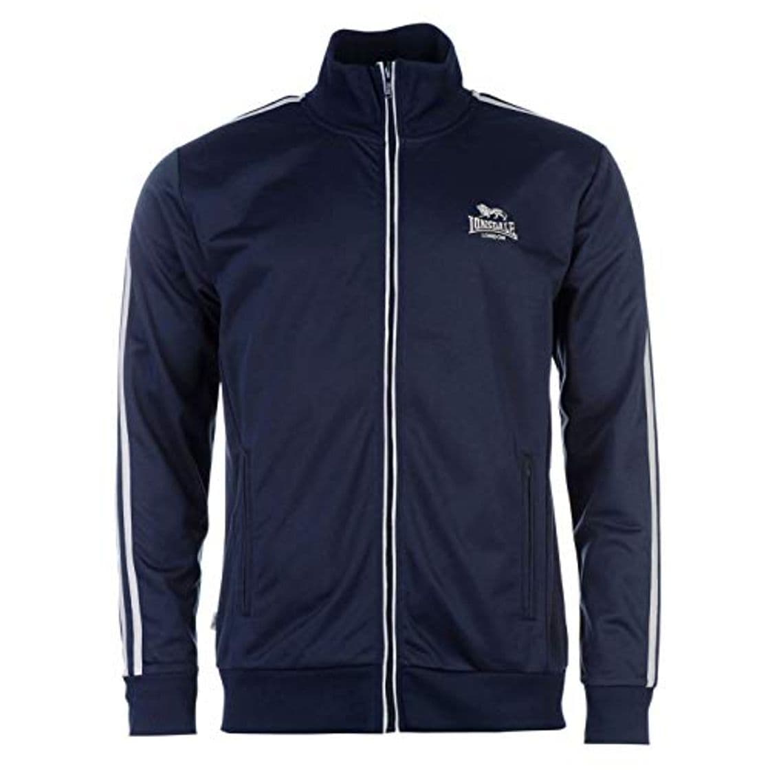 Producto Lonsdale - Chaqueta deportiva casual con cierre de cremallera para hombre azul