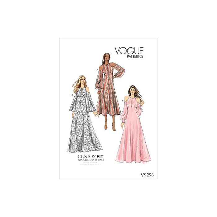 Producto Vogue Patterns 9295 A5 e Instrucciones para Hacer Vestidos