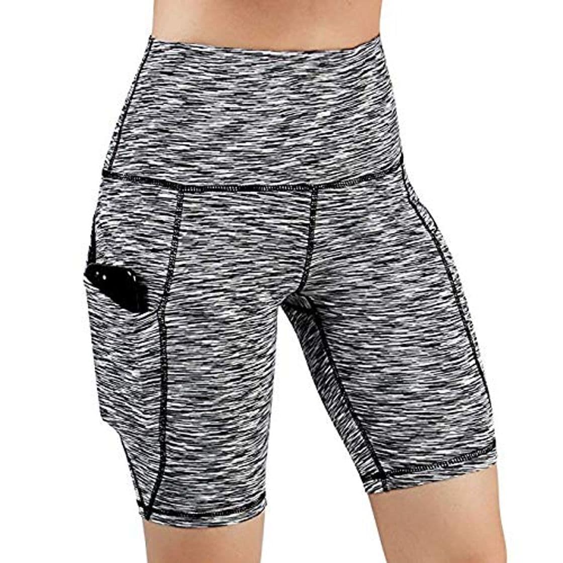 Producto RISTHY Leggins Pantalones Cortos Yoga Correr Deportivos Mujer Mallas Pantalones con Bolsillos