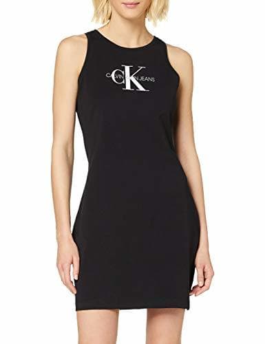 Producto Calvin Klein Institutional Logo Tube Dress Vestido, Negro