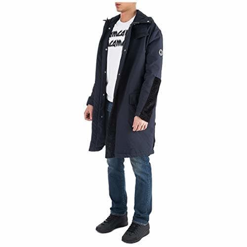 Product MCQ Alexander McQueen Hombre Parka Deep Navy 48 EU