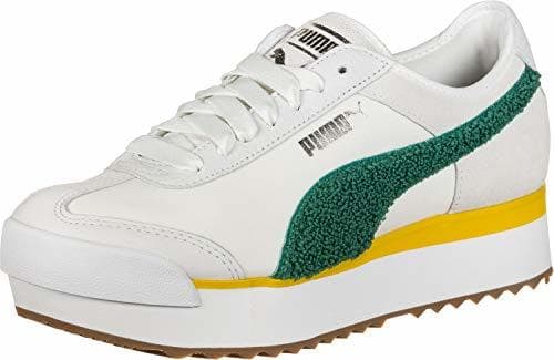 Lugar Puma Roma Amor Heritage Blanco Verde Mujer 370947 04