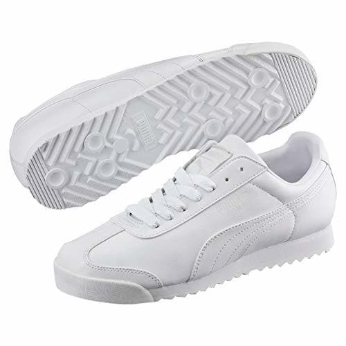 Lugar Puma Roma Basic, Zapatillas para Hombre, Blanco