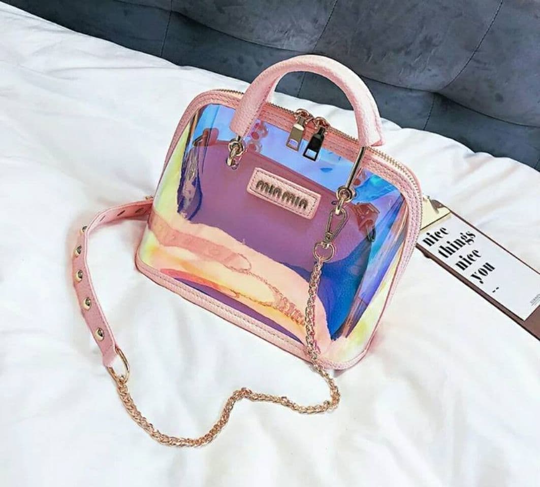 Fashion Bolsa Holográfica