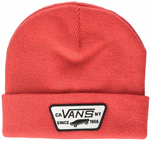 Fashion Vans Milford - Gorro para Hombre Negro Negro Talla