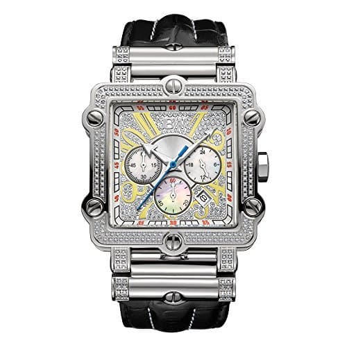 Producto JBW JB-6101L-10A - Reloj de Pulsera para Hombre con Diamantes de 0