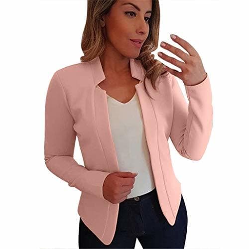 Product STRIR Chaquetas de Traje y Blazers para Mujer Cárdigans con Hombro Acolchado