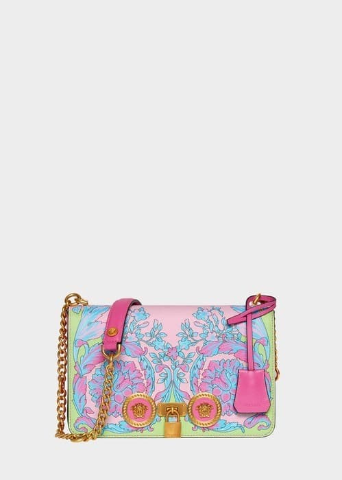 Product Versace Medium Technicolor Baroque Print Icon Bag