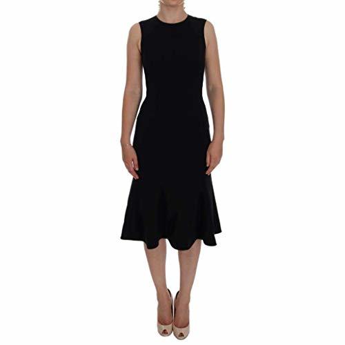 Producto Dolce & Gabbana - Vestido elástico de Lana, Color Negro - Negro