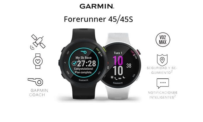 Fitness Garmin Forerunner 235 - Reloj con pulsómetro en la muñeca