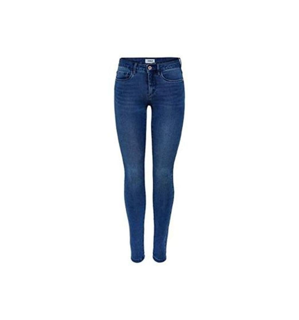 Fashion Only onlROYAL REG SKINNY JEANS PIM504 NOOS - Vaqueros Mujer, Azul