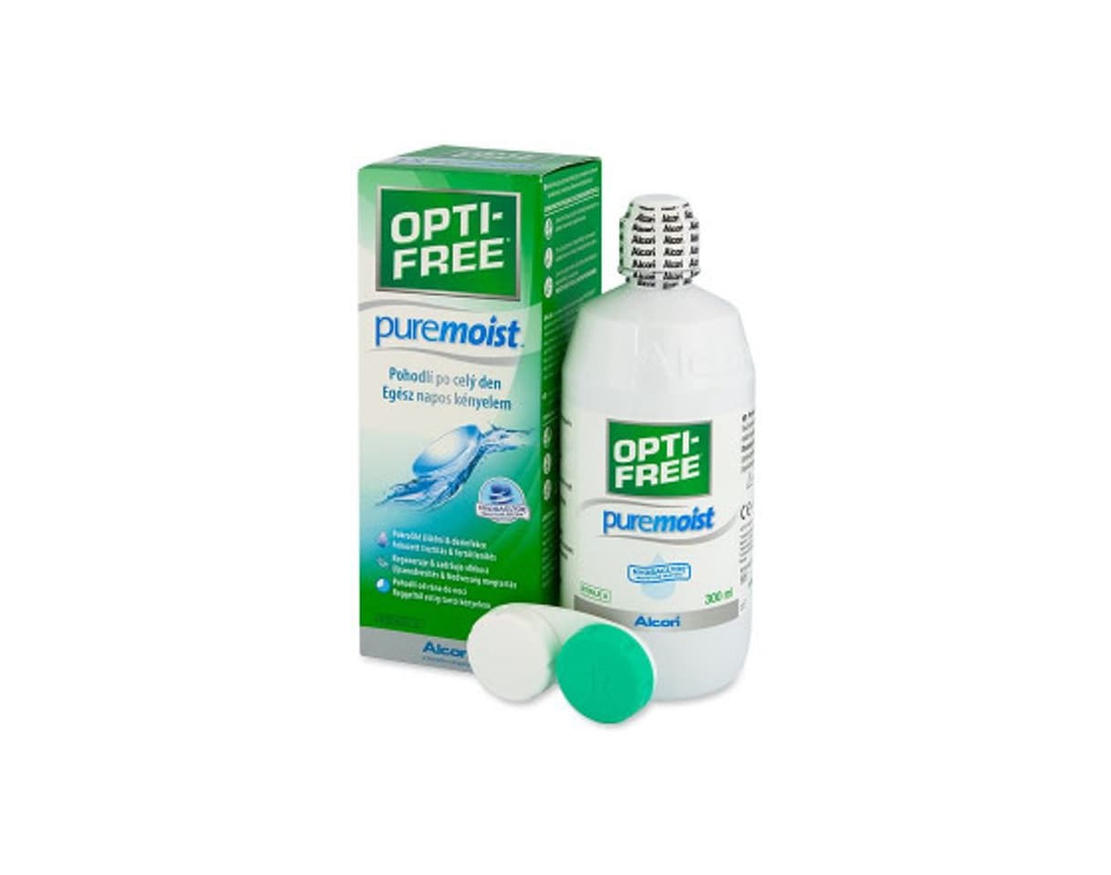 Product Optifree Puremoist Solución de Limpieza y Remojo