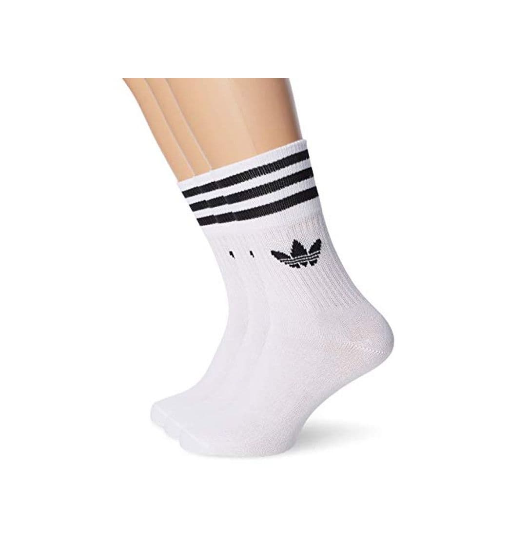 Product adidas Mid Cut CRW Sck Calcetines, Unisex Adulto, White