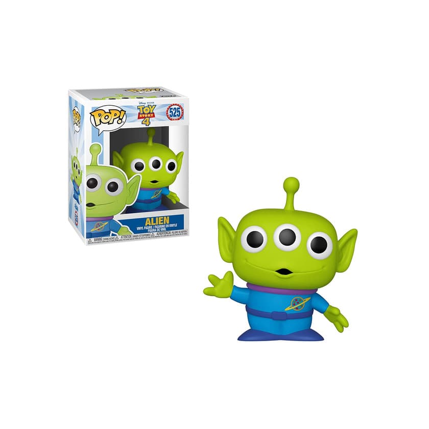 Game Funko- Pop Vinilo: Disney: Toy Story 4: Alien Figura Coleccionable, Multicolor, Talla