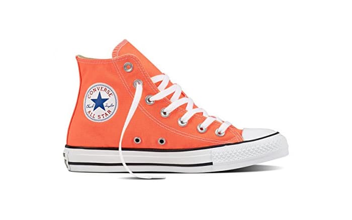 Moda Converse 155565C, Zapatillas Altas Hombre, Naranja