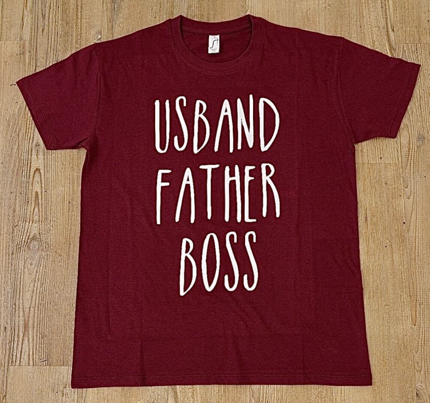 Producto T shirt Father Boss 