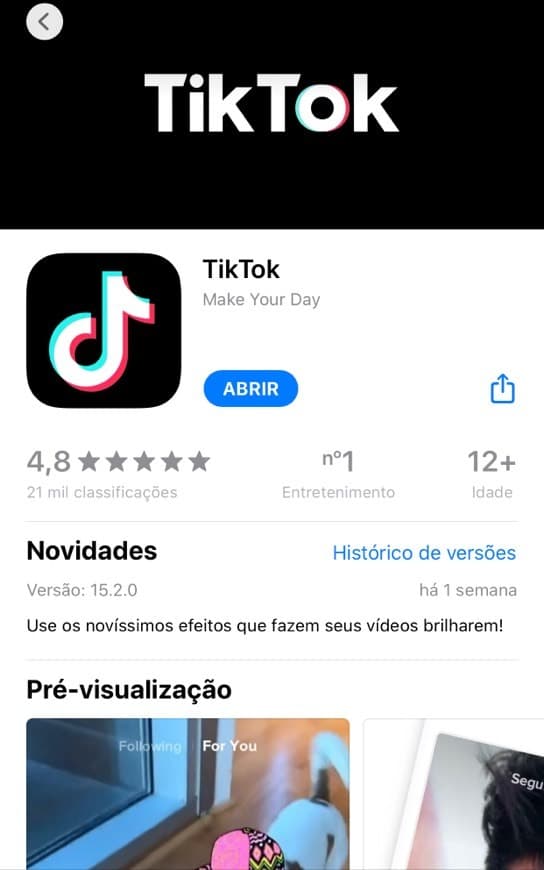 Place Tik Tok