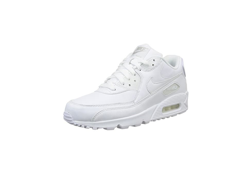 Producto Nike Air Max 90 Leather - Zapatillas de running, Hombre, Blanco