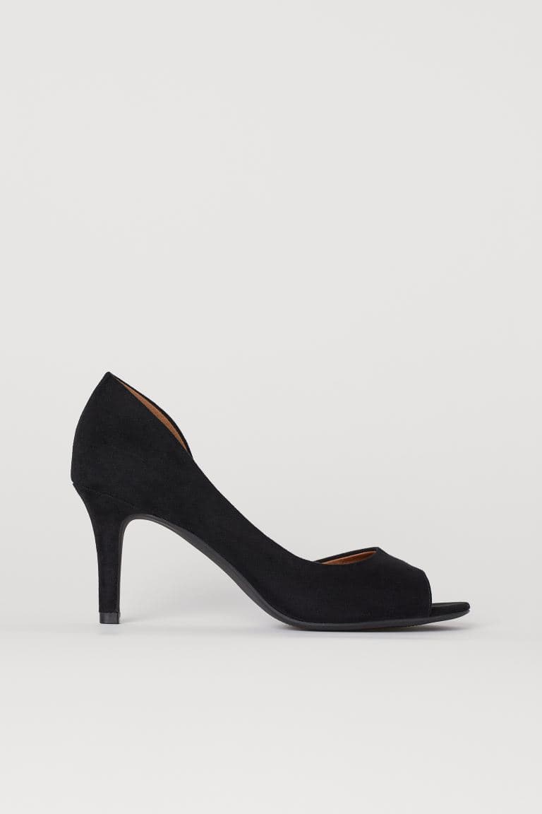 Producto Sapatos com biqueira aberta - Preto - SENHORA