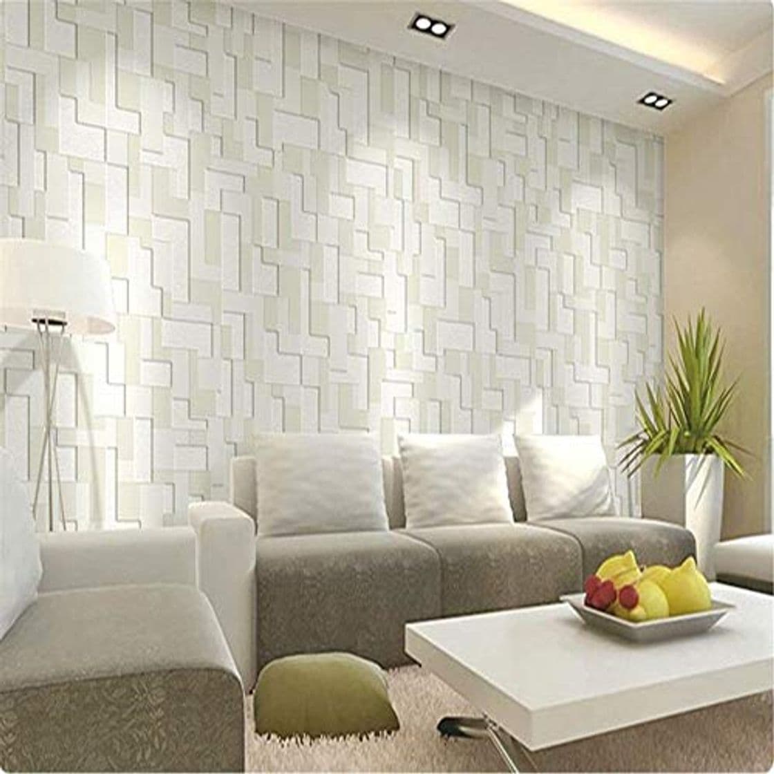 Product Mural Fotomural Papel Pintado  Moderno Simple 3D Estéreo Relieve Mosaico No Tejido Papel Tapiz Dormitorio Sala De Estar Tv Pared Papel De Parede